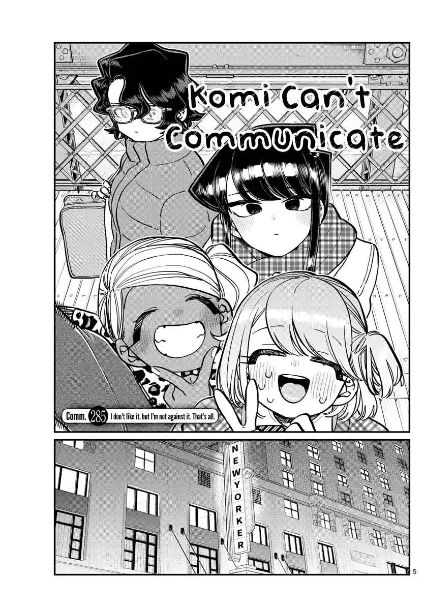 Komi-san wa Komyushou Desu Chapter 285 5